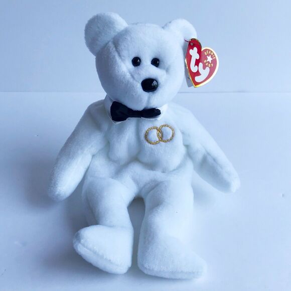 Ty Beanie Babies Mr. Groom Bear Retired 2001 NWT - Picture 10 of 10